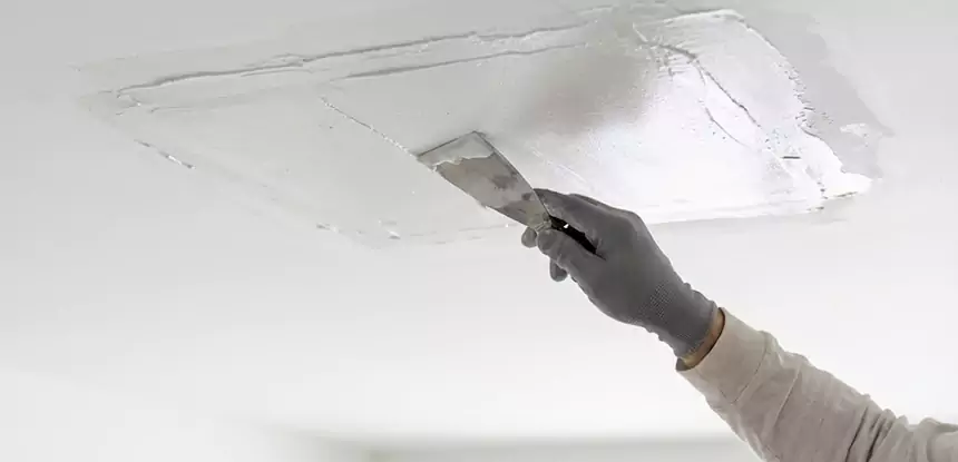 Ceiling Sagging Water Damage Repair Sautee Nacoochee