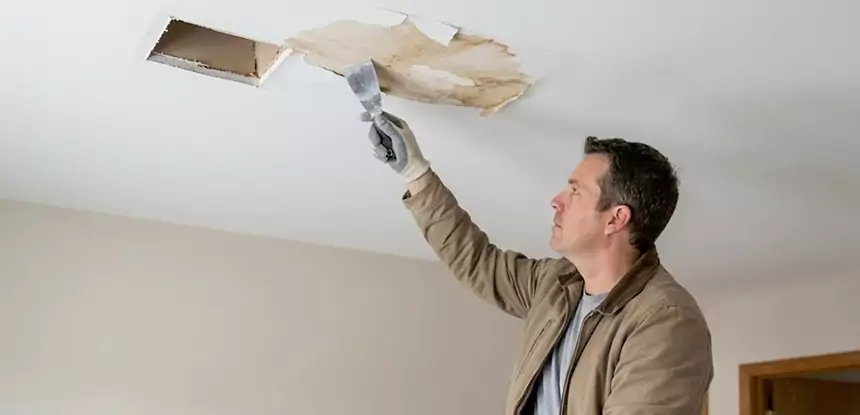 Dry Ceiling After Water Leak in Sautee Nacoochee